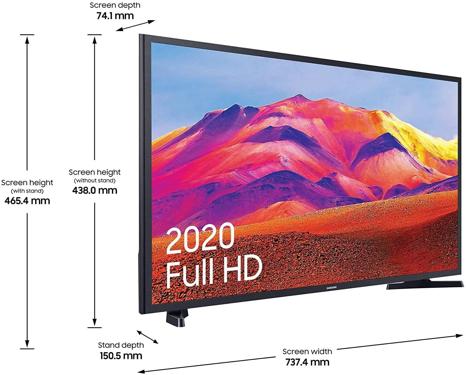 Samsung 32 Inch T5300 Full HD Flat Smart TV (2020)