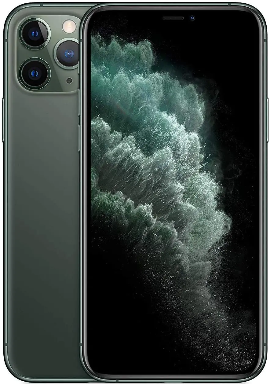  Roll over image to zoom in Apple iPhone 11 Pro Max with FaceTime - 256GB, 4G LTE, Midnight Green - International Version