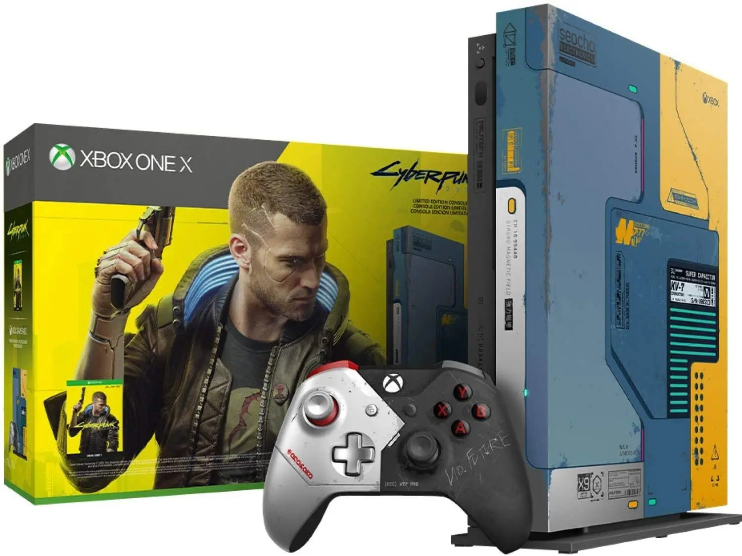 Microsoft Xbox One X 1TB Cyberpunk 2077 Limited Edition Bundle