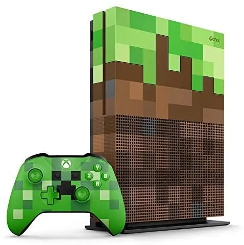 Microsoft Xbox One S 1Tb Limited Edition Console - Minecraft Bundle (Xbox One)