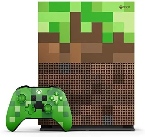 Microsoft Xbox One S 1Tb Limited Edition Console - Minecraft Bundle (Xbox One)