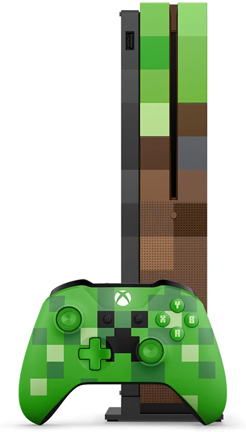 Microsoft Xbox One S 1Tb Limited Edition Console - Minecraft Bundle (Xbox One)