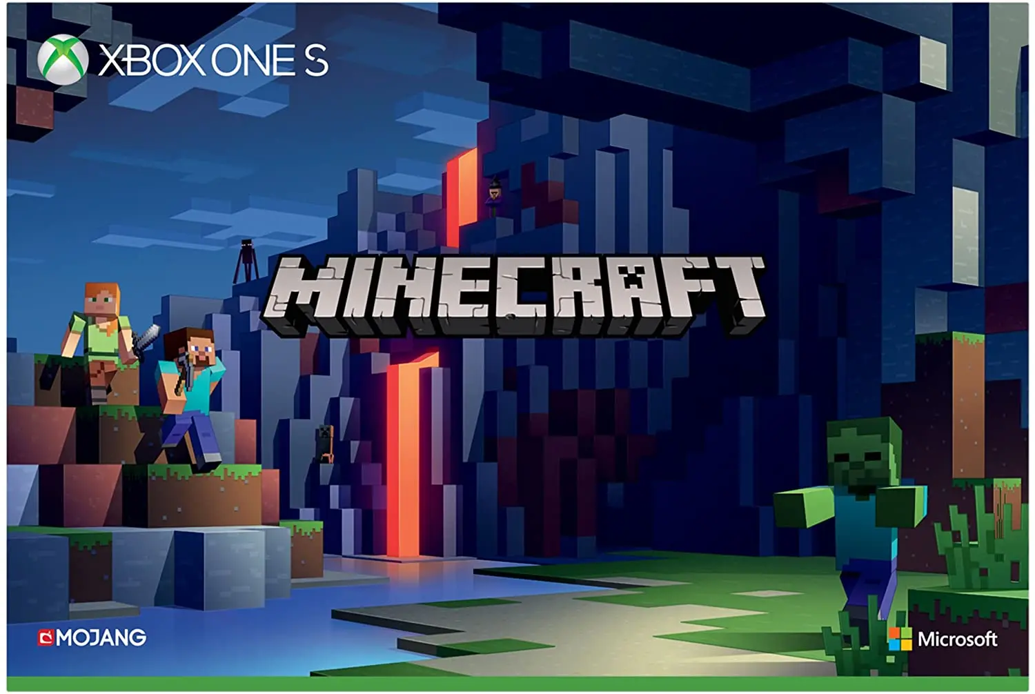 Microsoft Xbox One S 1Tb Limited Edition Console - Minecraft Bundle (Xbox One)