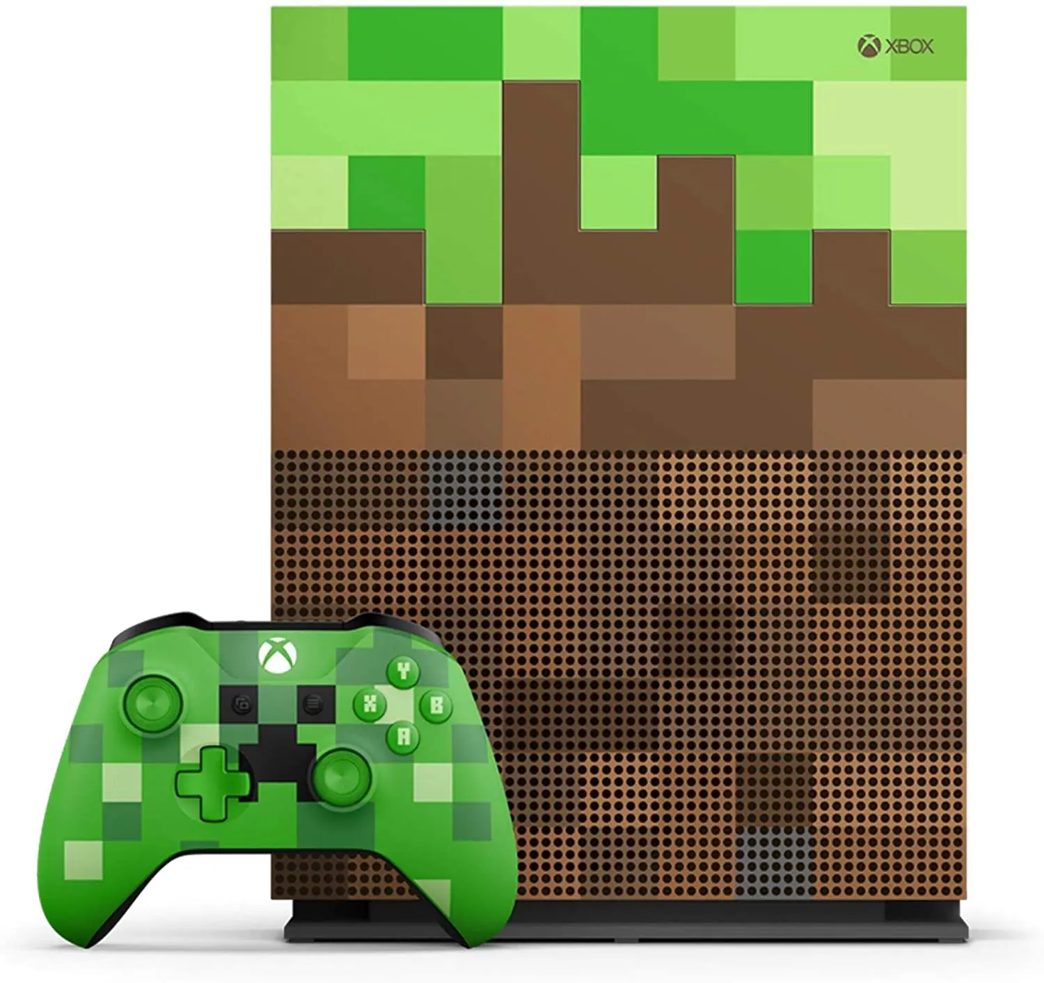 Xbox One S 1TB Limited Edition Console - Minecraft Bundle