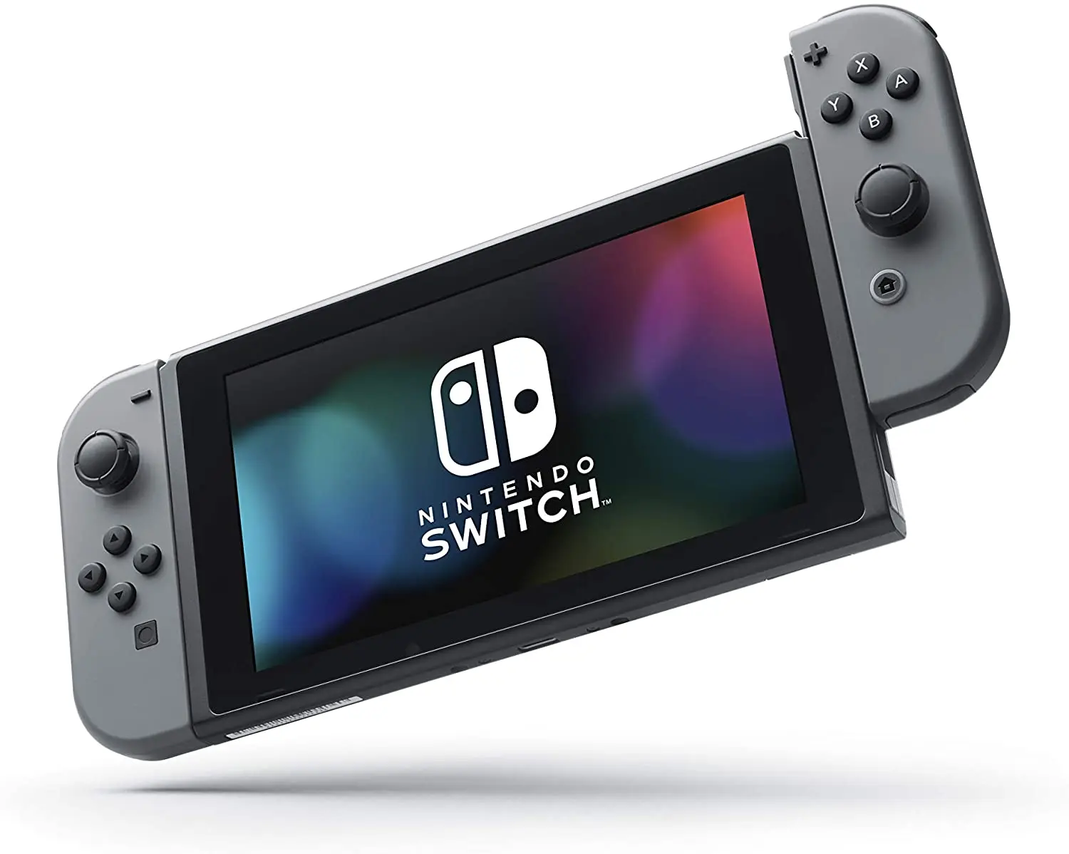 Nintendo Switch Extended Battery Life with Grey Joy‑Con (2019) - International Version
