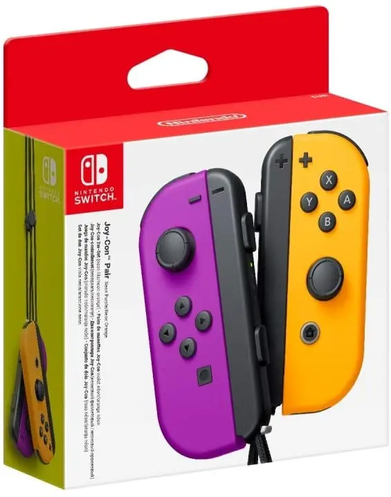 Nintendo Joy-Con Neon Purple/Neon Orange (Nintendo Switch)
