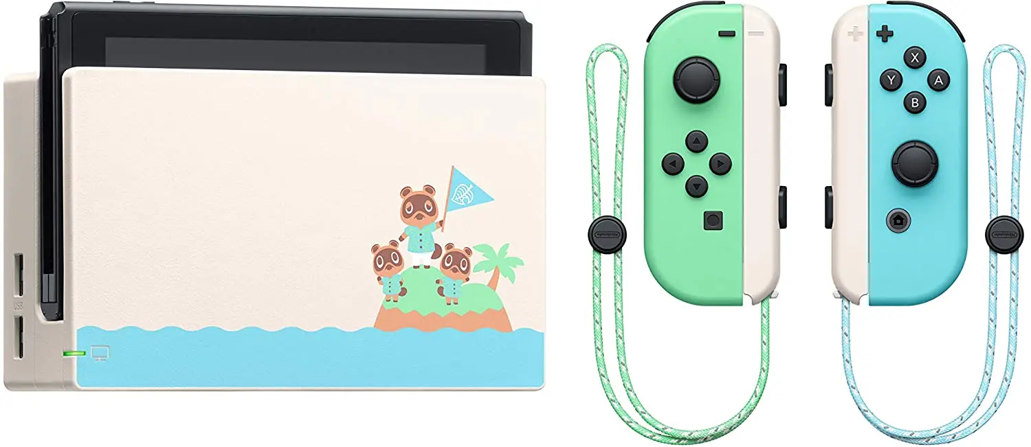 Nintendo Switch Console - Animal Crossing: New Horizons Limited Edition