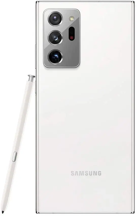 Samsung Galaxy Note20 Ultra Dual SIM, 512 GB 8GB RAM 4G LTE - Mystic White + Galaxy Buds Live - Mystic Black