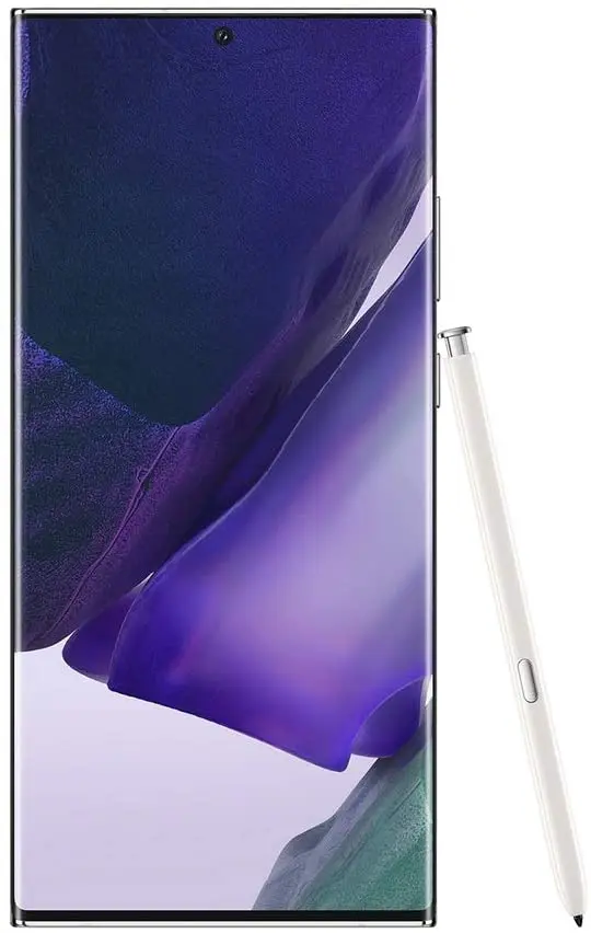 Samsung Galaxy Note20 Ultra Dual SIM, 512 GB 8GB RAM 4G LTE - Mystic White + Galaxy Buds Live - Mystic Black