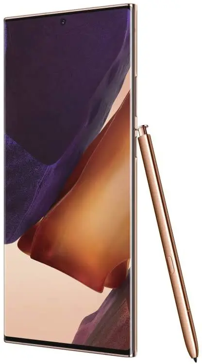 Samsung Galaxy Note20 Ultra Dual SIM, 256GB 8GB RAM 4G LTE - Mystic Bronze + Galaxy Buds Live - Mystic Black