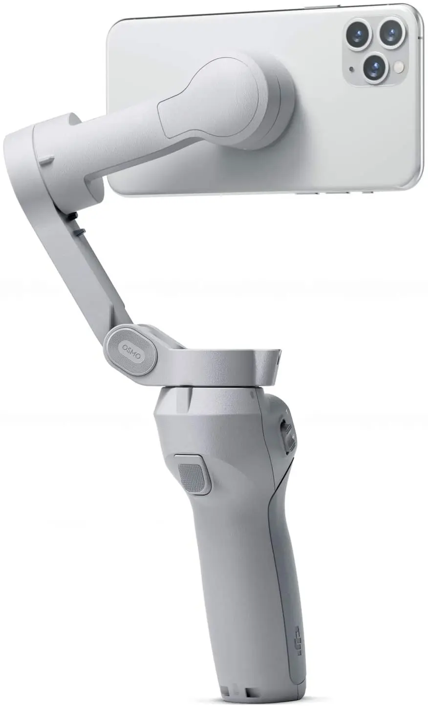 DJI OM 4 - Handheld 3-Axis Smartphone Gimbal Stabilizer with Grip Tripod Vlog YouTube Live Video for iPhone Android