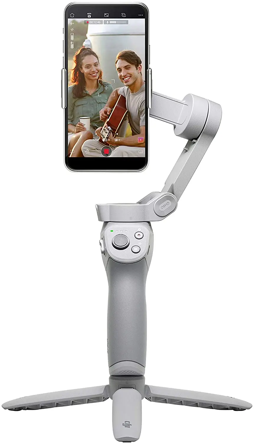 DJI OM 4 - Handheld 3-Axis Smartphone Gimbal Stabilizer with Grip Tripod Vlog YouTube Live Video for iPhone Android