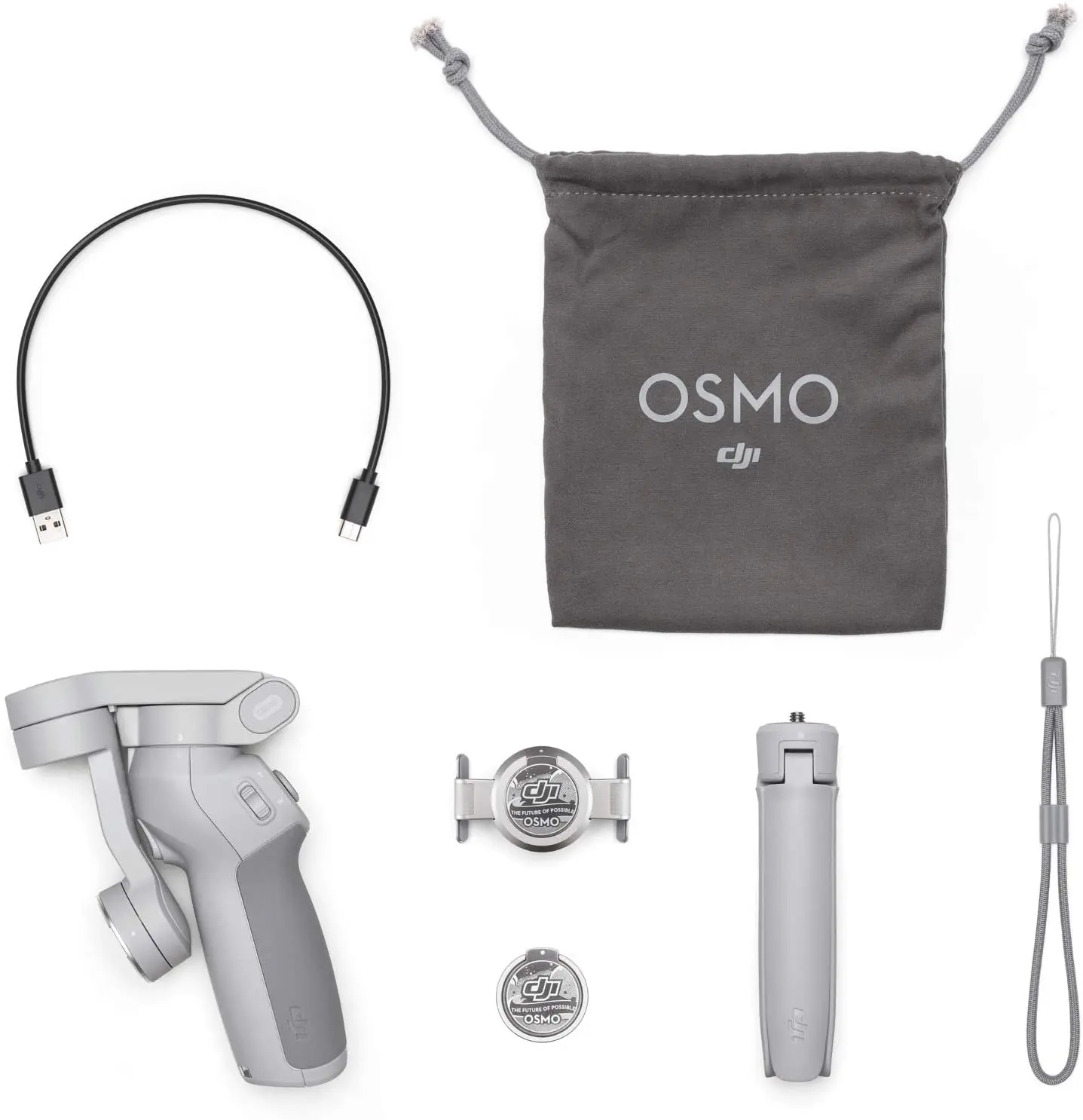 DJI OM 4 - Handheld 3-Axis Smartphone Gimbal Stabilizer with Grip Tripod Vlog YouTube Live Video for iPhone Android