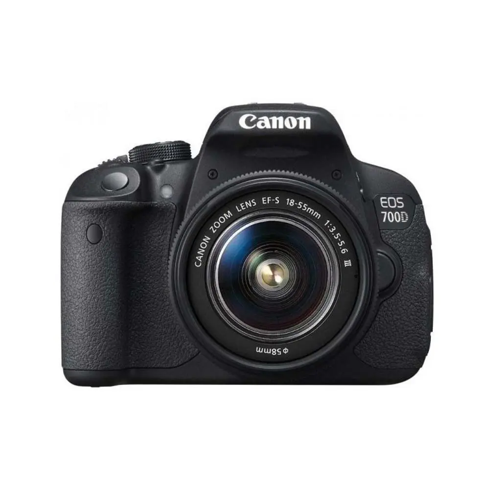 Canon EOS 700D 18-55mm IS STM Lens Kit (18 Megapixels, DSLR Camera, Full HD Movie, Black)