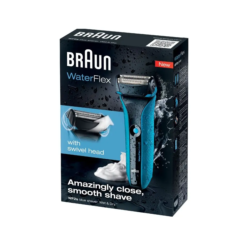 Braun WaterFlex WF2S Wet & Dry Cordless Shaver