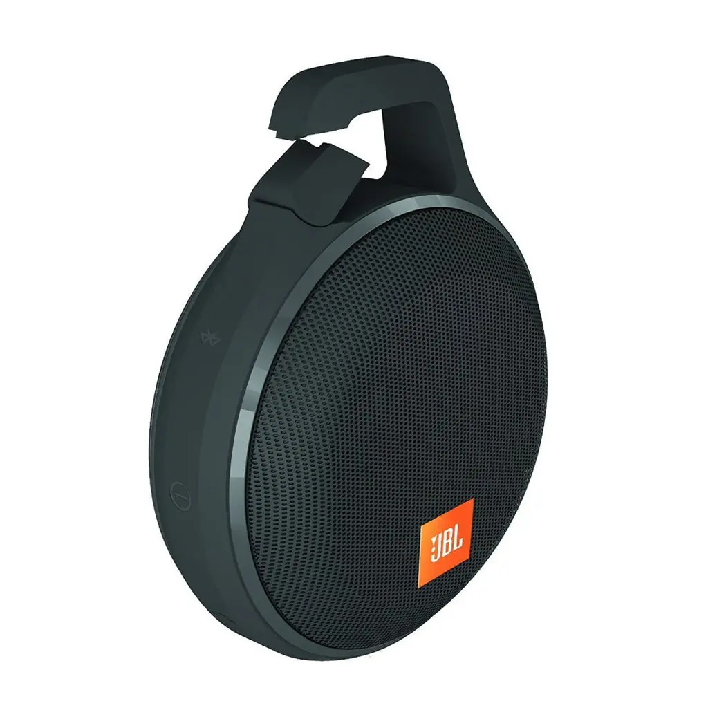 JBL Clip Rugged Splashproof Bluetooth Speaker - Black, JBLCLIPPLUSBLK