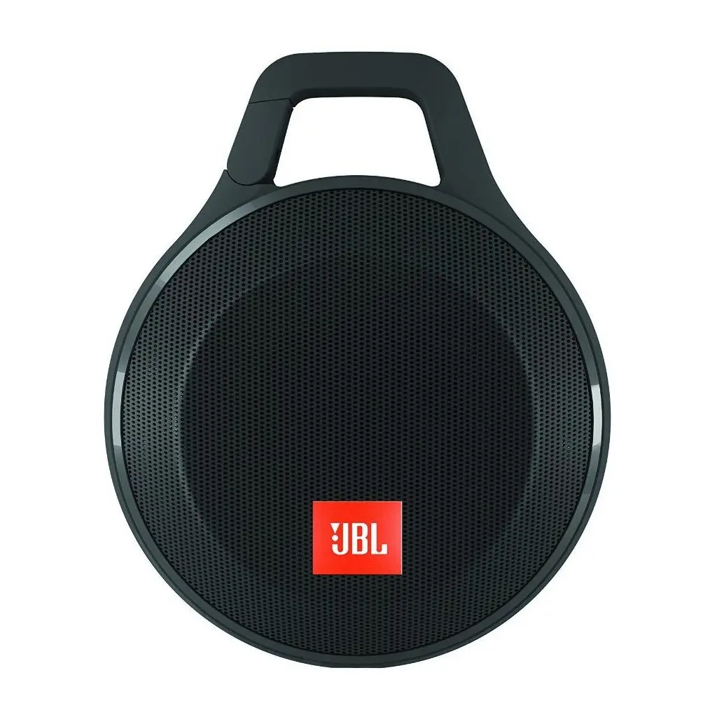 JBL Clip Rugged Splashproof Bluetooth Speaker - Black, JBLCLIPPLUSBLK