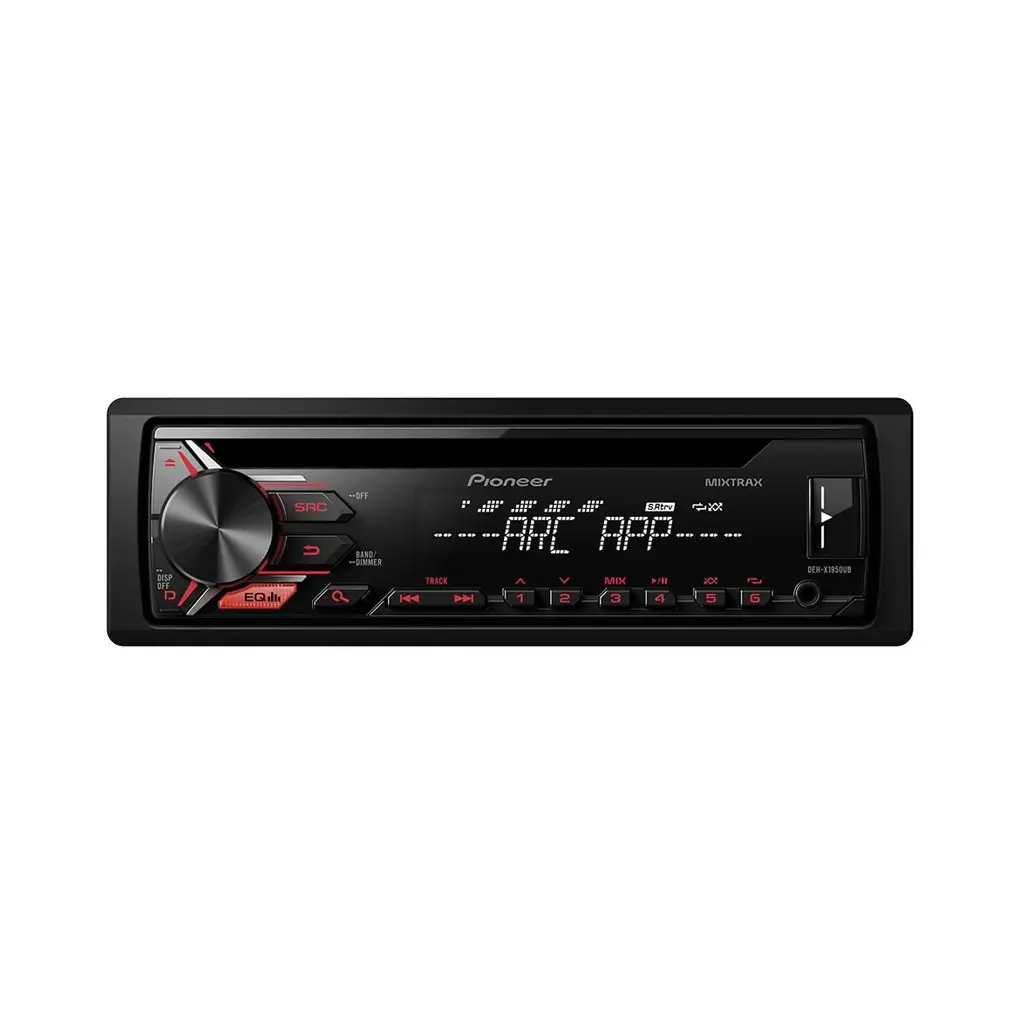 Pioneer DEH-X1950UB Single-Din CD USB AUX IN