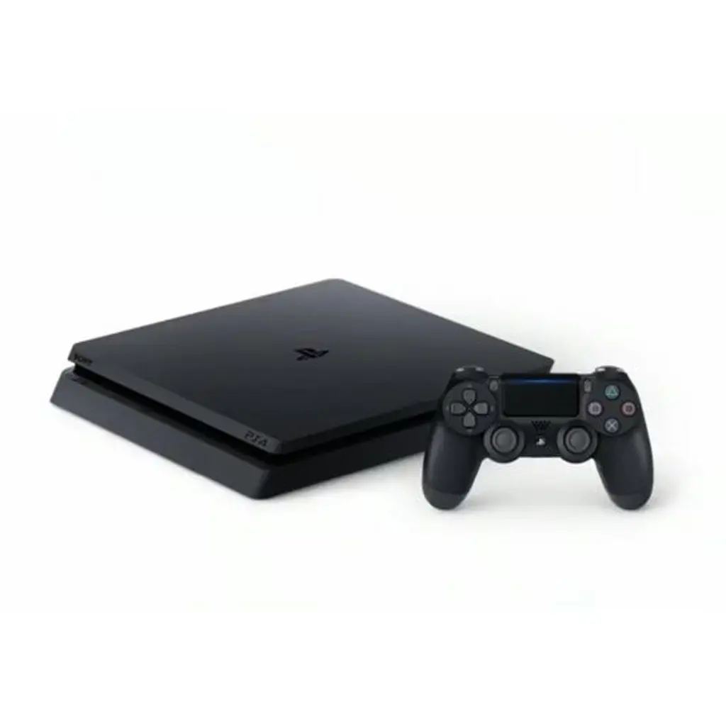 Sony PlayStation 4 Slim - 500GB, 1 Controller, Black