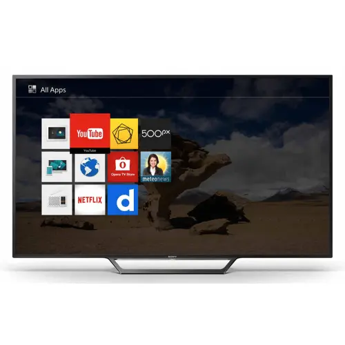 Sony 48 Inch Full HD Smart TV, Black - 48W650D