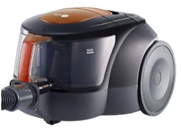 LG Vaccum Cleaner - Black/Orange, VC3320NNTG