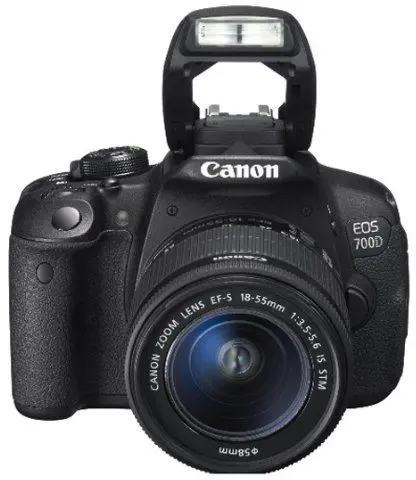 Canon EOS 700D 18-55mm IS STM Lens Kit (18 Megapixels, DSLR Camera, Full HD Movie, Black)