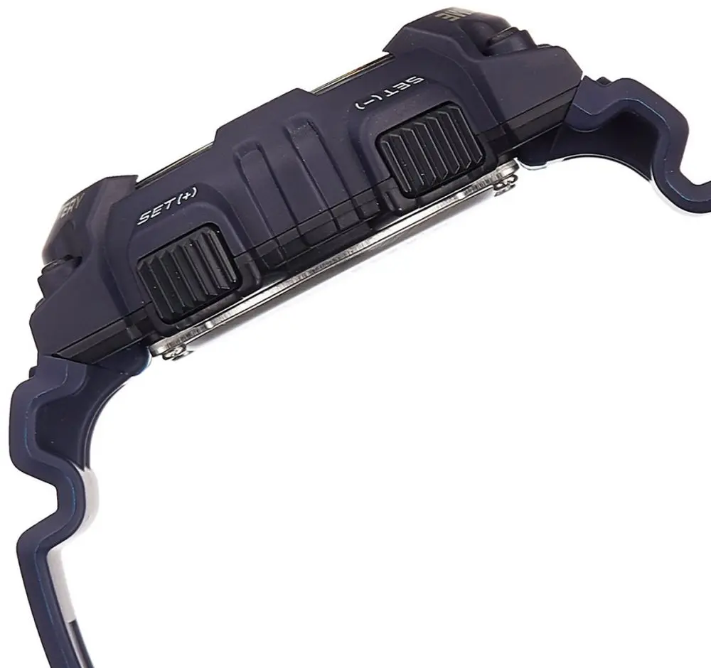 Casio Digital Men's Black Dial Silicone Band Watch - AEQ-110W-2AVDF
