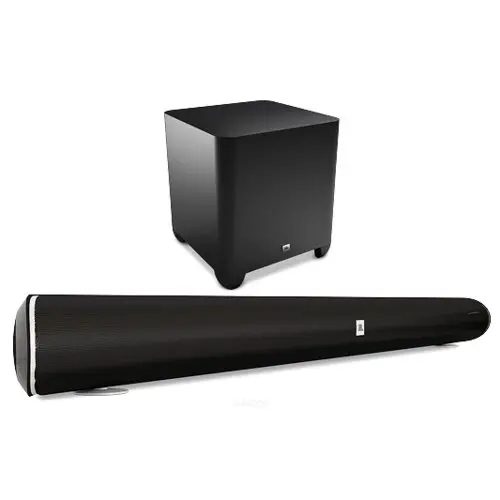 JBL Cinema SB 450 4K Ultra-HD Soundbar with Wireless Subwoofer - Black
