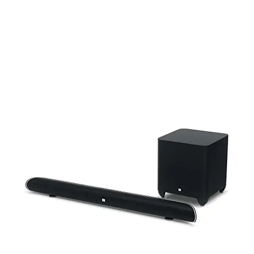 JBL Cinema SB 450 4K Ultra-HD Soundbar with Wireless Subwoofer - Black