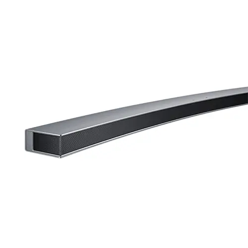 Wireless Multi Room Curved Sound Bar by Samsung , Wireless Subwoofer, Silver, HW-J6001