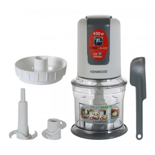 Kenwood Mini Chopper With Quad Blade - CH580, White