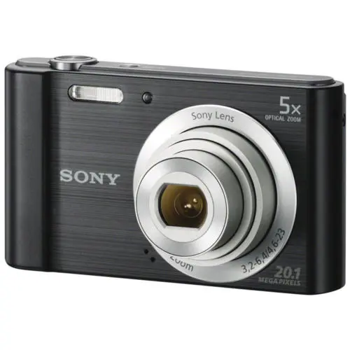 Sony Cyber-Shot DSC-W800 - 20.1 MegaPixel, Black