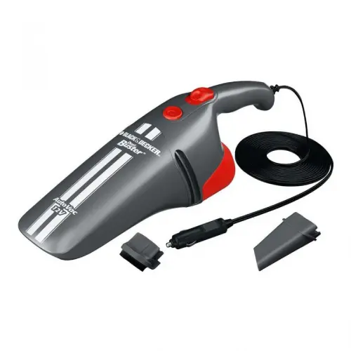 Black & Decker Auto Car Vacuum Cleaner 12 Volt, Black and Orange [AV1205]