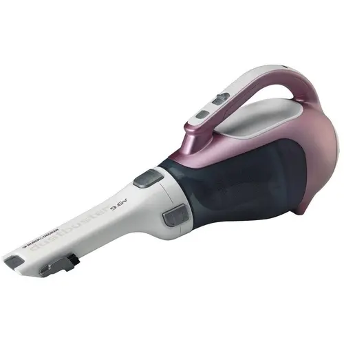 Black & Decker 9.6V Cyclonic Action Dustbuster Vacuum Cleaner, White - DV9610N-B5