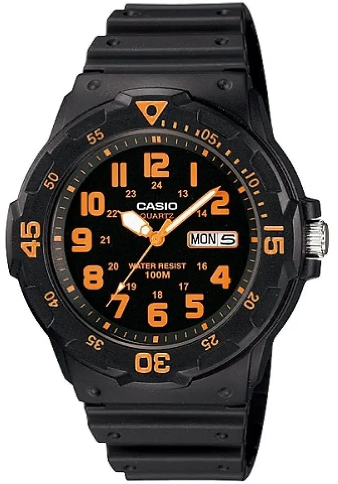 Casio Black Resin Watch for Men - MRW-200H-4B