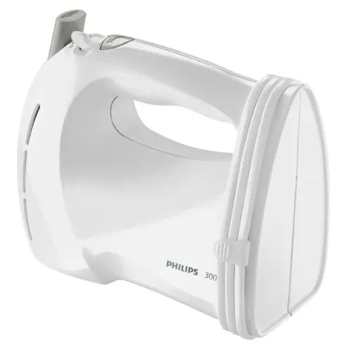 Philips Hand Mixer 300 Watts White, HR1459