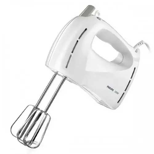 Philips Hand Mixer 300 Watts White, HR1459