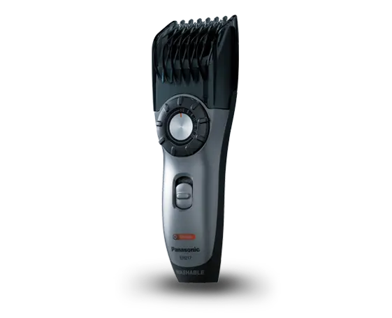 Panasonic ER217 Hair and Beard Trimmer , Silver