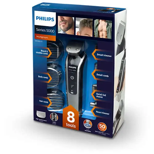 Philips Men Waterproof Face Grooming Kit for Men QG3362