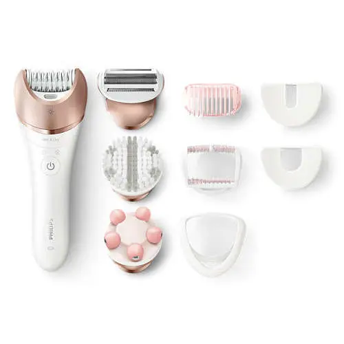 Philips Satinelle Advanced Perfect Wet & Dry Epilator for Women - BRE650