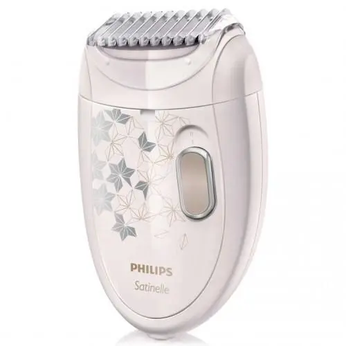 Philips HP6423/00 Satinelle Corded Epilator with Ladyshave Head Plus Trimming Comb