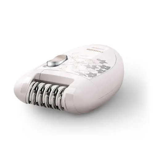 Philips HP6423/00 Satinelle Corded Epilator with Ladyshave Head Plus Trimming Comb