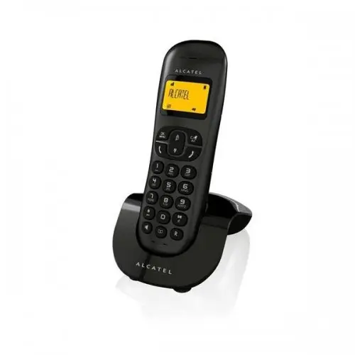 Alcatel C250 Cordless Phone - Black