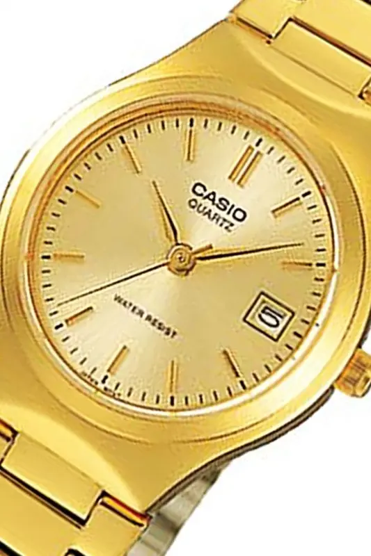 Casio LTP-1170N-9ARDF Stainless Steel Ladies Watch Gold Dial
