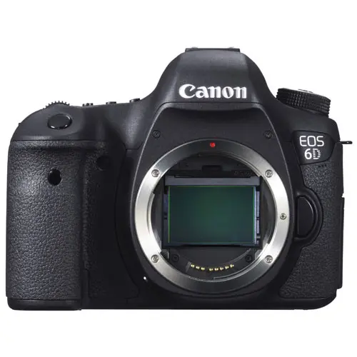 Canon EOS 6D Body Only (20.2 Megapixel, Digital SLR Camera, Black)