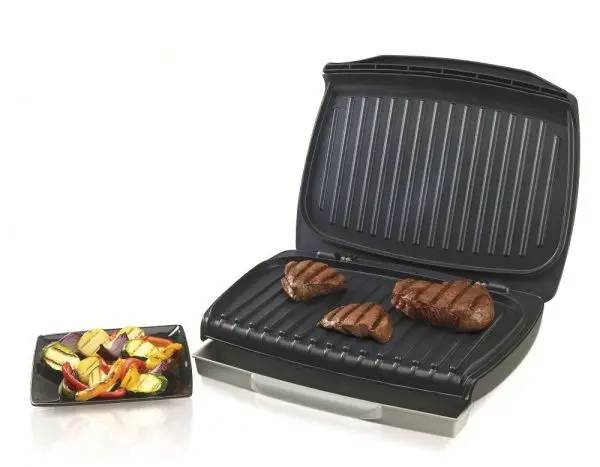 Black & Decker 1750W Contact Grill Waffle Maker, Black - GM1750-B5