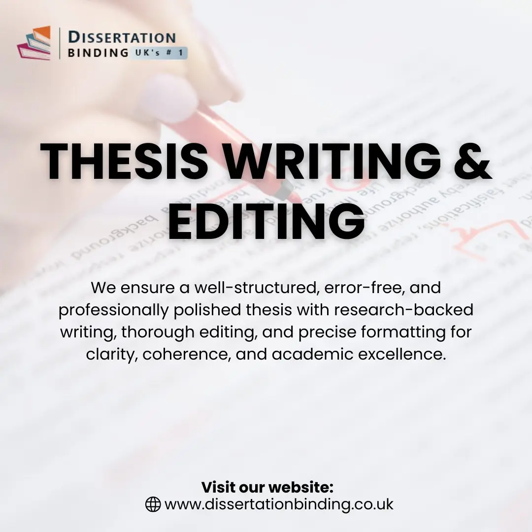 Thesis Writing & Editing