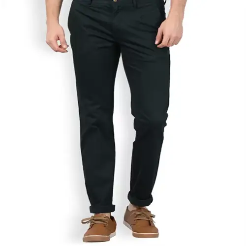 Arrow Sport Slim Fit Men's Blue Trousers