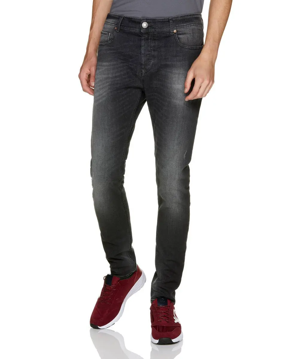 Benetton Skinny jeans with streaks