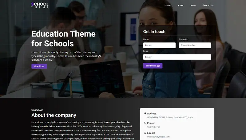 Theme Institution